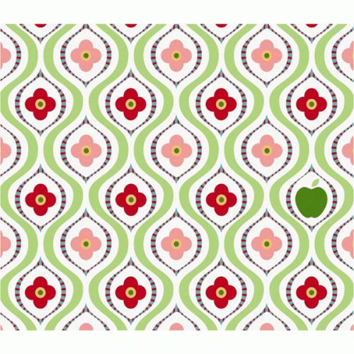 Djeco Dekortapéta - Virágmintás - Pop