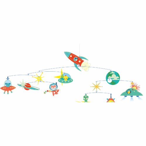 Djeco Szélmobil függődísz - Rakéta - Rocket