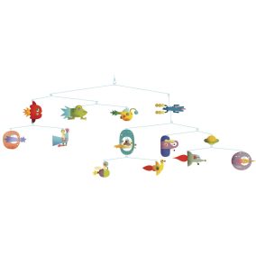   Djeco Szélmobil függődísz - Űrjárművek - Space vehicles (FSC)