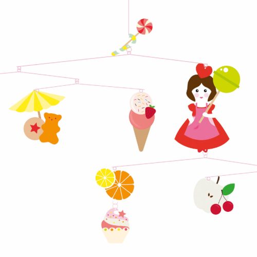 Djeco Szélmobil függődísz - Édességek - Sweets