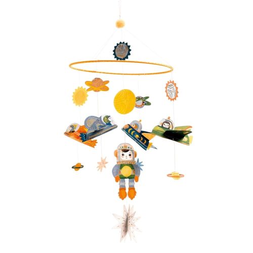 Djeco Szélmobil föggődísz - Űrutazás