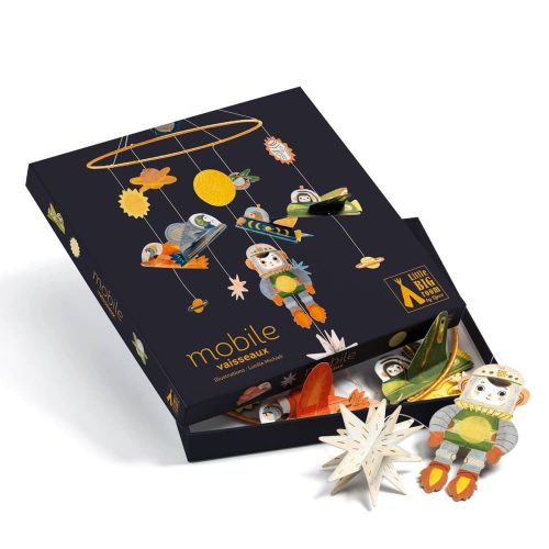 Djeco Szélmobil föggődísz - Űrutazás