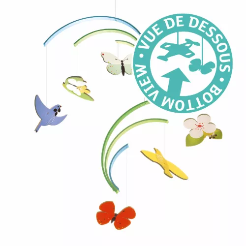 Djeco Szélmobil függődísz - Tavasz - Spring