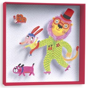 Djeco Falikép - Oroszlán - Lion 