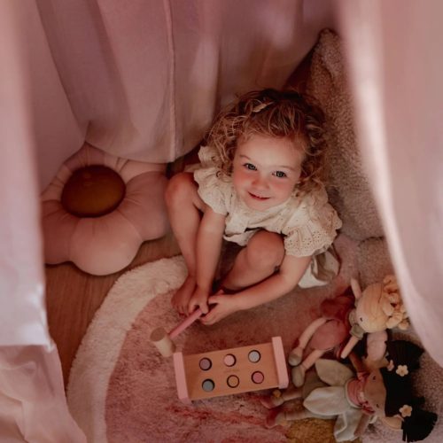 Little Dutch kötött párna - virág