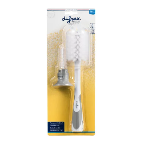 Cumisüveg tisztító kefe, 2in1 Deluxe