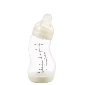 Difrax anti-colic S-cumisüveg, tört fehér , 170ml