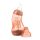 Difrax anti-colic S-cumisüveg, tégla piros, 170ml
