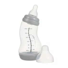 Difrax anti-colic S-cumisüveg, ezüst, 170ml