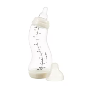 Difrax anti-colic S-cumisüveg, krém színű, 250 ml