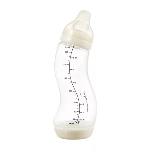 Difrax anti-colic S-cumisüveg, krém színű, 250 ml