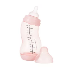 Difrax széles anti-colic S-cumisüveg, rózsaszín, 310 ml