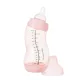 Difrax széles anti-colic S-cumisüveg, rózsaszín, 310 ml