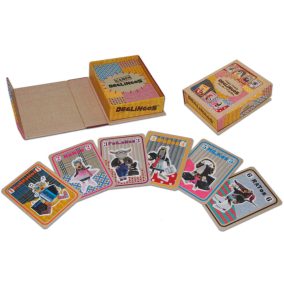   Djeco Deglingos családgyűjtő játékkártya - Boldog család