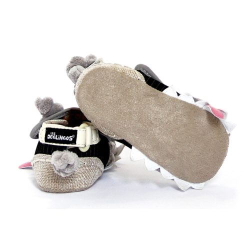 Djeco Bébi cipőcske - BIGBOS, a farkas, 12-18 hónapos korig