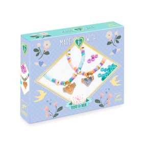   Djeco Ékszerkészítő készlet - Páros szárnyaló szívek - Heart Heishi