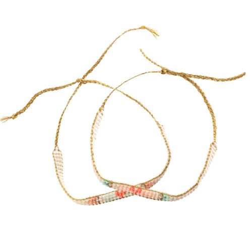 Djeco Ékszerkészítő készlet - Páros szivecskés - Miyuki and Hearts