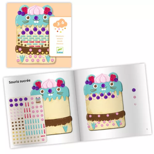 Djeco Kollázs műhely - Édességek - Cakes and sweets