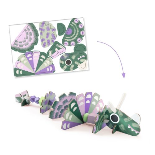 Djeco Fűzés - Dínók - Terrible dinos