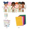Djeco Papírbaba öltöztető - Fiúk-lányok - Soft dress-up