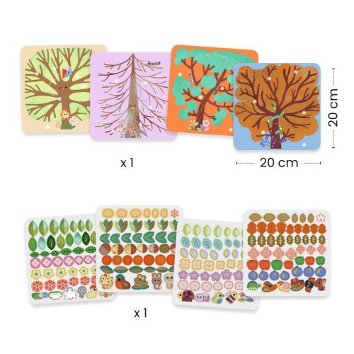 Djeco Kollázs műhely - Évszakokon át - Through the seasons