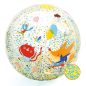  Djeco Felfújható labda, Ø 35 cm - Csörgő zörgő labda - Bubbles ball