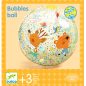   Djeco Felfújható labda, Ø 35 cm - Csörgő zörgő labda - Bubbles ball