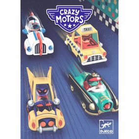 Djeco Display - Booklet - Crazy Motors