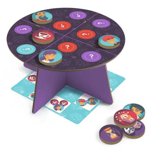 Djeco Társasjáték - KiHolMit? - Qui-à-quoi ?