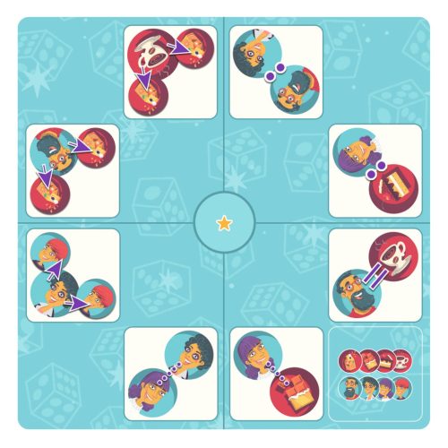 Djeco Társasjáték - KiHolMit? - Qui-à-quoi ?