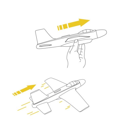 Djeco Repülőgép - Tűzsugár - Fire Jet