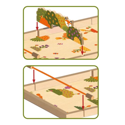 Djeco Ügyességi játék - 2 korongjáték - Pass Animo