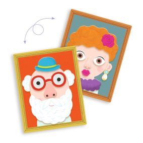   Djeco Mágneses képkirakó - Variációk 12 arcképre - Inzebox Portraits