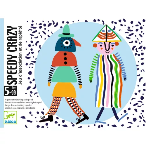 Djeco Kártyajáték - Őrült gyors - Speedy Crazy