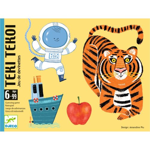 Djeco Kártyajáték - Ki vagyok én? - Téki-Tékoi