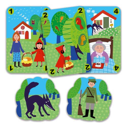 Djeco Kártyajáték - Piroska kód - Méchanlou 