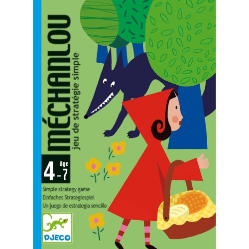 Djeco Kártyajáték - Piroska kód - Méchanlou 