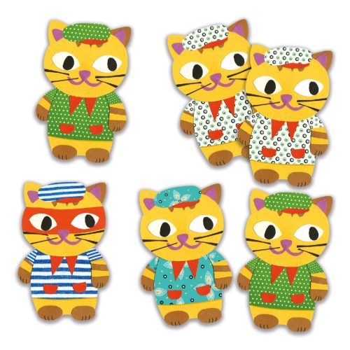 Djeco Kártyajáték - Macskaikrek - Misticat 