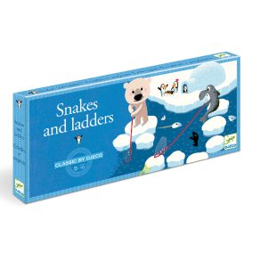   Djeco Társasjáték klasszikus - Kígyók és létrák - Snake and ladders