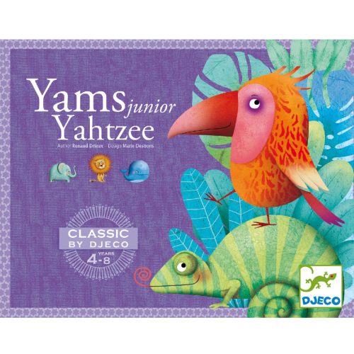 Djeco Társasjáték klasszikus - Junior kockapóker - Yams