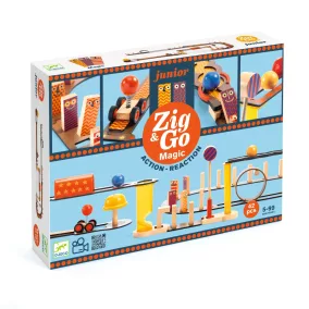   Djeco Építőjáték - Varázslatos, 43 db-os - Zig and Go Junior - Magic