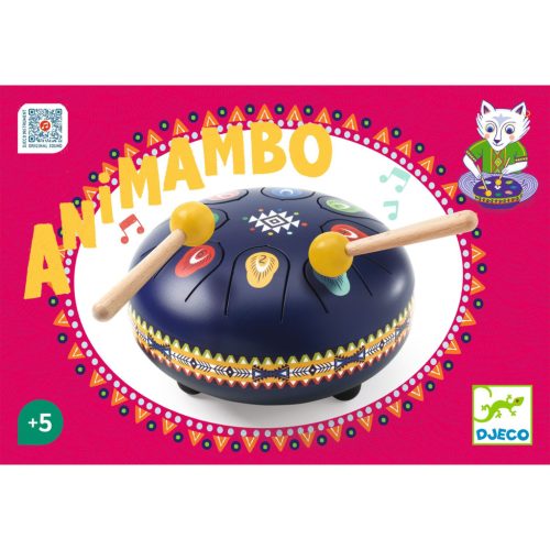 Djeco Játékhangszer - Rezgőnyelves acél dob - Metal drum