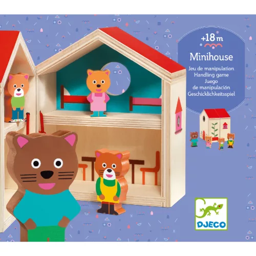 Djeco Minivilág - Miniház - Minihouse