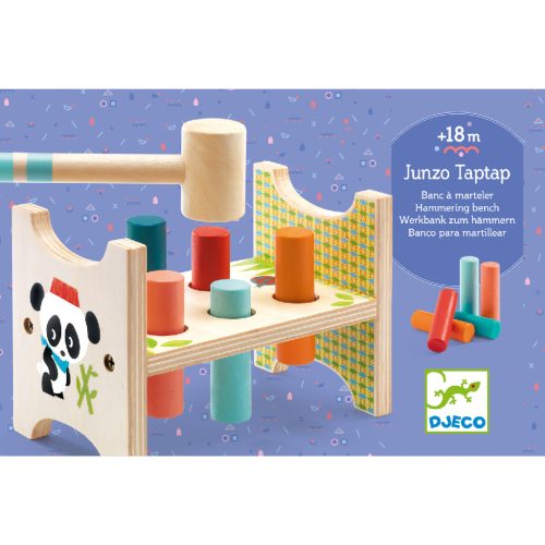 Djeco Kalapálós játék - Kipp-koppi - Junzo taptap