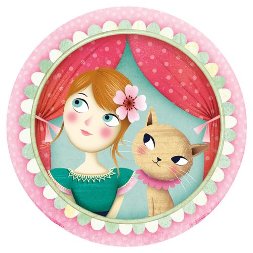 Djeco Zenélő ékszerdoboz - Hintó-tartó - Carriage ride