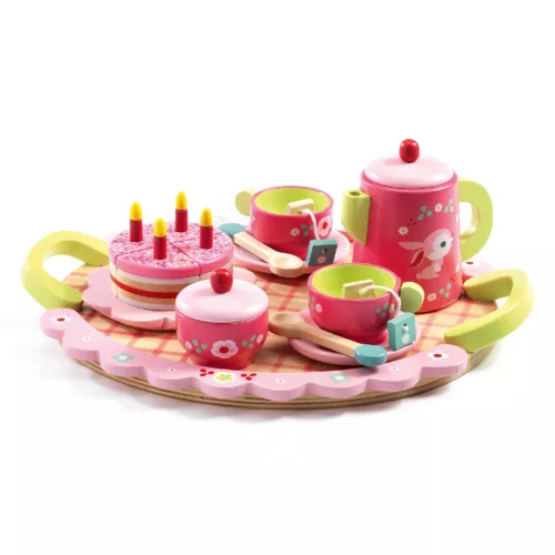 Djeco Szerepjáték - Lili Rose tea parti készlet - Lili Rose's tea party