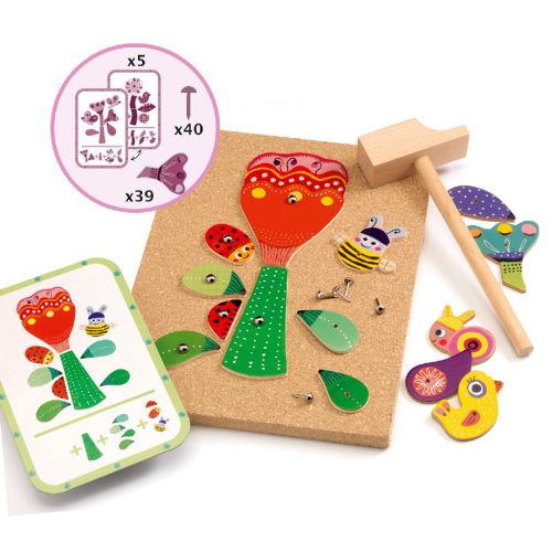 Djeco Kalapálós játék - Kert - Tap tap Garden