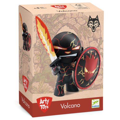 Djeco Arty Toys - Lovag - Vulkán - Volcano