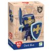 Djeco Arty Toys - Lovag - Sötéten Kék - Dark blue