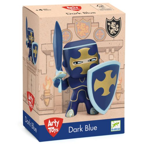 Djeco Arty Toys - Lovag - Sötéten Kék - Dark blue